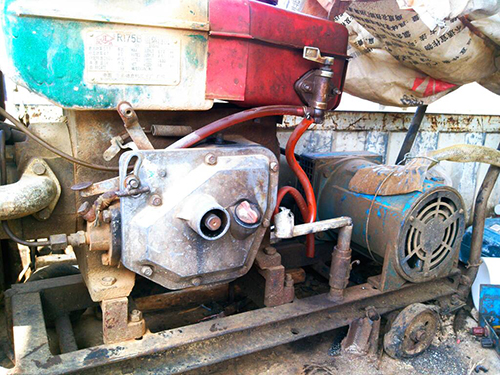 泰来单杠柴油机发电机出租